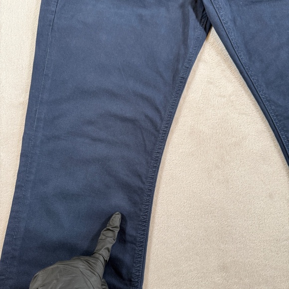 Paige Jeans Mens Size 31 Navy Federal Slim Straight - Picture 8 of 16